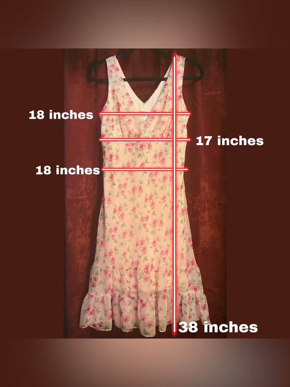 Pink Rose Dress - Picture 3 of 4